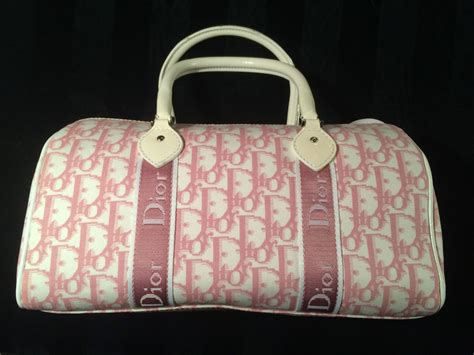 pink dior bag vintage